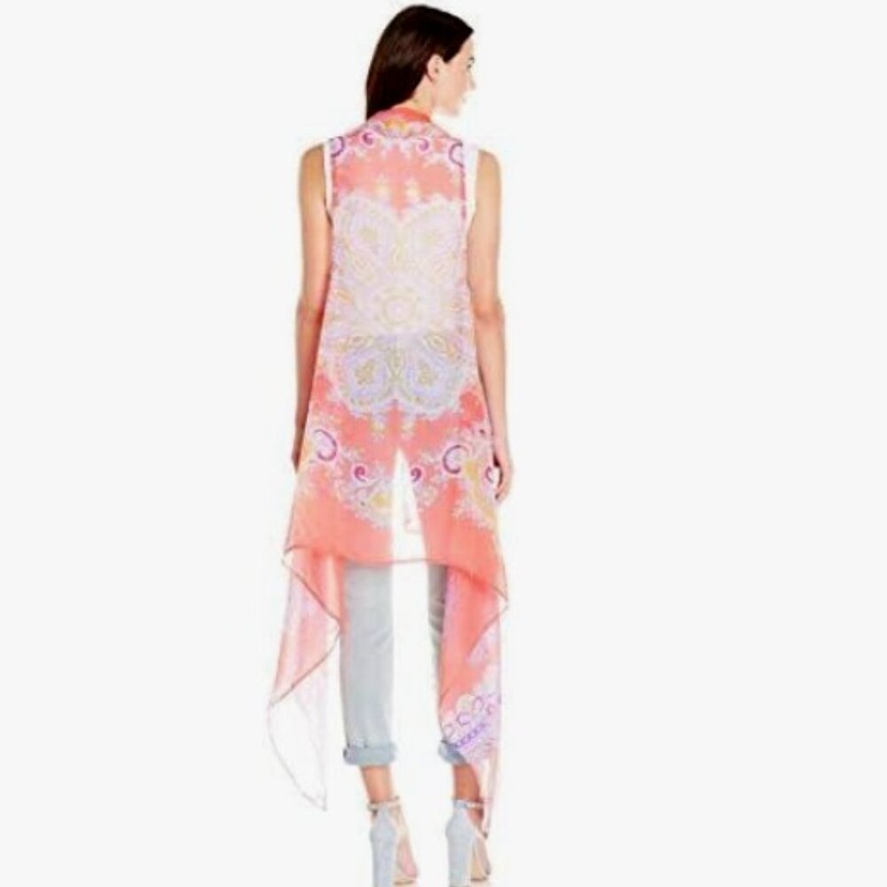 Theodora & Callum | Sheer Scarf Vest | One Size - Women's